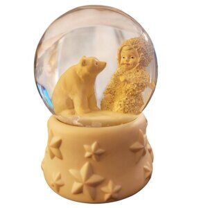 Department 56 Snowbabies Look What I Found Musical Water Globe Winter Wonderland
